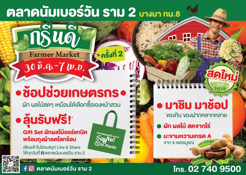 ตลาดนัมเบอร์วัน ราม 2 บางนา กม.8 แหล่งกิน...
