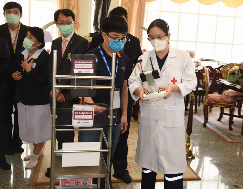 หุ่นยนต์ปิ่นโต “Pinto” ผู้ช่วยแพทย์ในสถานการณ์โรคระบาดโควิด 19