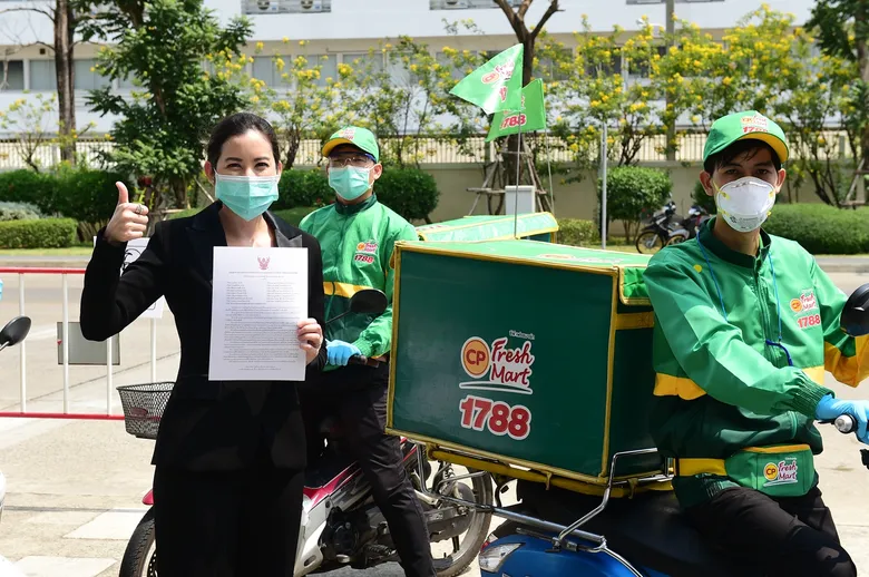 CPF ร่วมปฏิญญาความปลอดภัยในการจัดส่งอาหาร