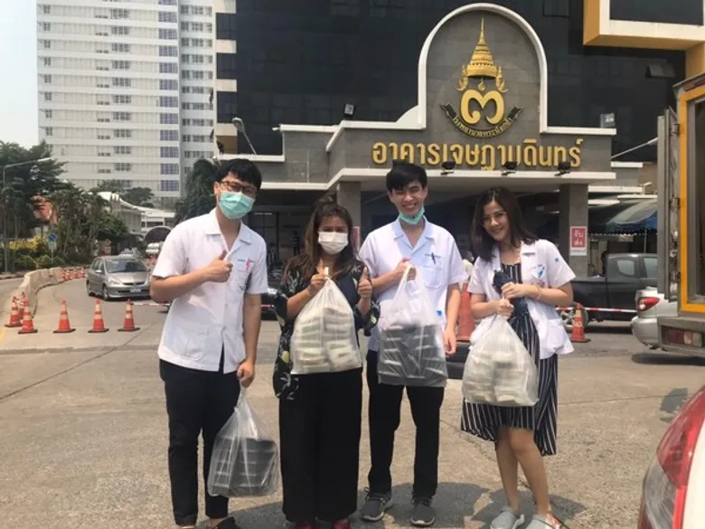 มูลนิธิรักษ์ธรรมดี 'ทำดี’สู้วิกฤต Covid-19” ร่วมกับ “สามเสนวิลล่า” และพันธมิตร