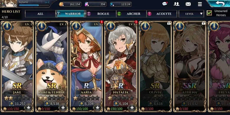 [Guide Game] แนะนำตัวละคร Warrior นักรบสุดแกร่งจากเกม Shining Beyond