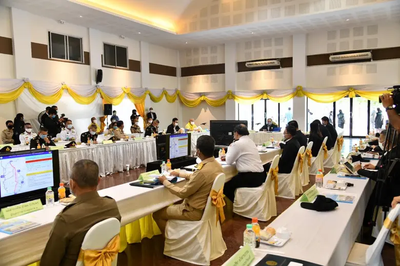 พลเอก ประวิตร เร่งรัดการขุดลอกเพิ่มประสิทธิภาพการระบายน้ำสู่คลองเปรมฯก่อนเข้าฤดูน้ำหลาก