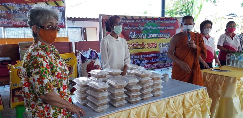 ชุมชนคุณธรรมฯ พลัง บวร เร่งช่วยเหลือผู้ได้รับผลกระทบ COVID-19