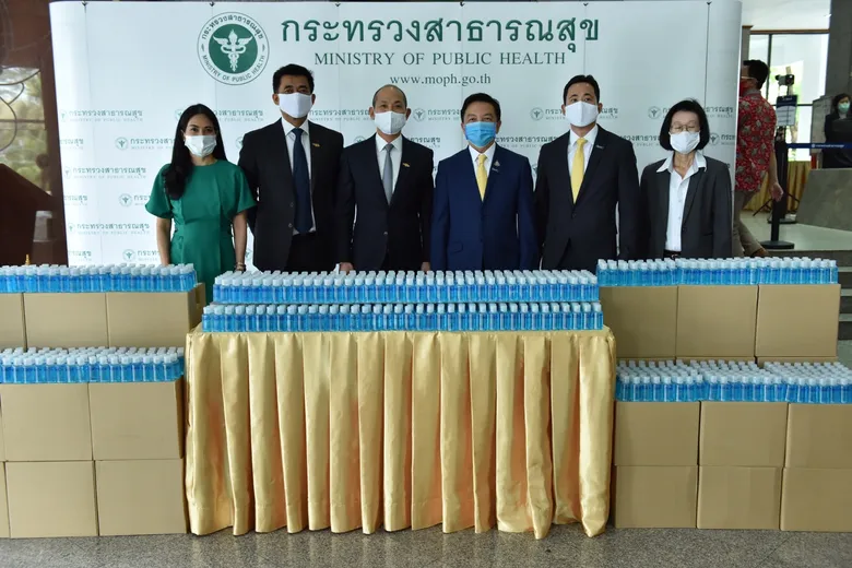 ไทยเบฟ& GCGroup ผนึกกำลัง กู้วิกฤต COVID-19 ส่งมอบเจลแอลกอฮอล์ 1,000,000ขวด ส่งมอบเจลแอลกอฮอล์ 1,000,000ขวด