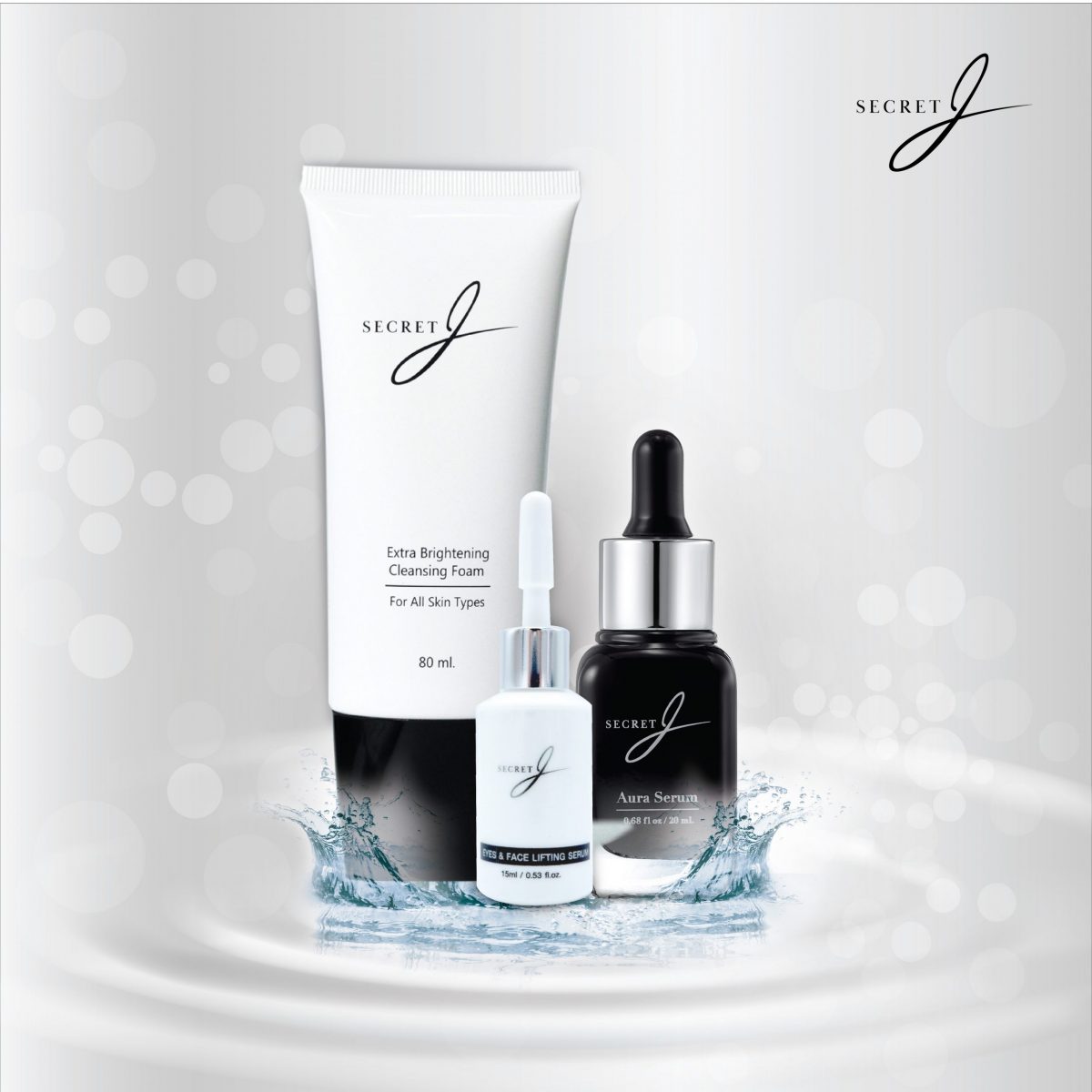 Gossip News: HEJ Street Beauty เปิดตัวสินค้าใหม่ Secret J Eyes&Face Lifting Serum