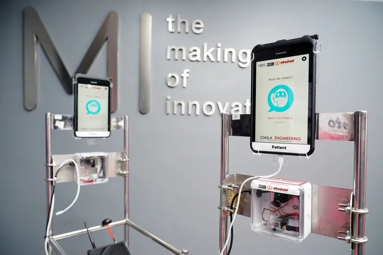 ซัมซุงร่วมสนับสนุนคณะวิศวกรรมศาสตร์ จุฬาฯ พัฒนาหุ่นยนต์ CU-RoboCovid เพื่อช่วยเหลือบุคลากรทางการแพทย์สู้ภัยโควิด-19