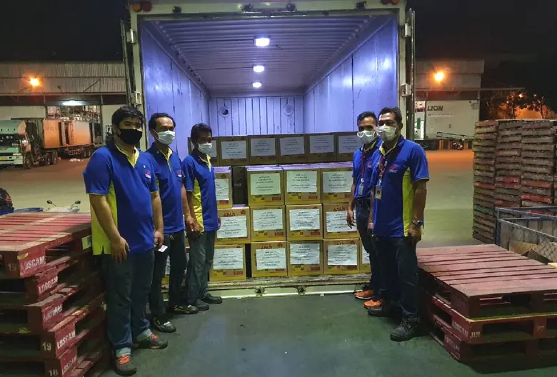 เส-นอร์สห โลจิสติกส์ จัดส่งฟิล์มพลาสติกให้โรงพยาบาลทั่วประเทศ สนับสนุนโครงการผู้ประกอบการพลาสติกรวมใจ เคียงข้างคนไทย ฝ่าวิกฤติ COVID-19