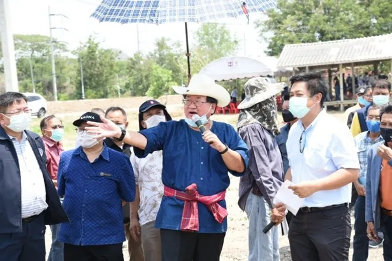 "ประภัตร" ชูเทคโนโลยีเกษตรอัจฉริยะ จัดทำแปลงนาสาธิต หวังเป็นแบบอย่างให้เกษตรกรนำไปปรับใช้เพื่อลดต้นทุนการผลิต