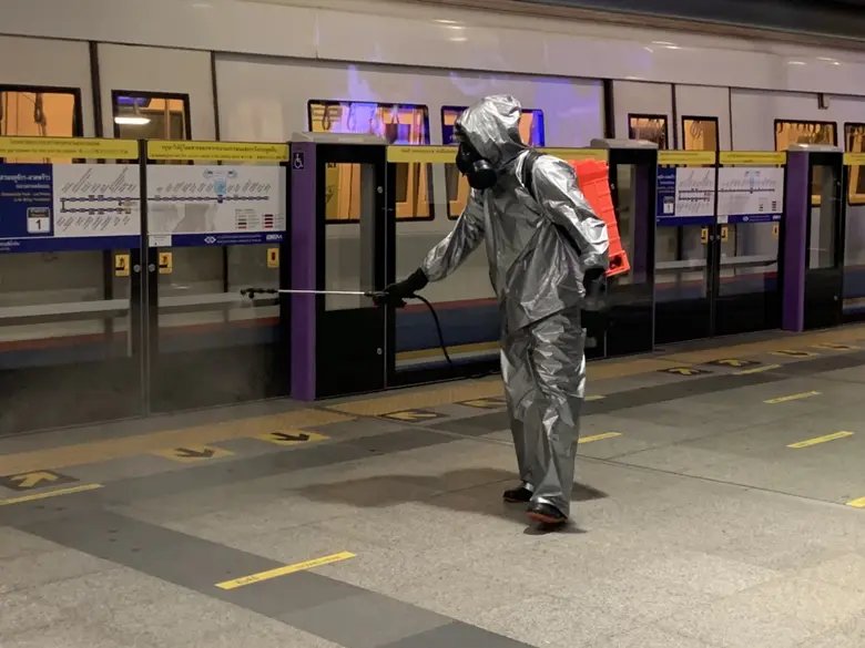 BEM ร่วมกับกองทัพบก Big Cleaning สร้างความเชื่อมั่นใช้รถไฟฟ้า MRT