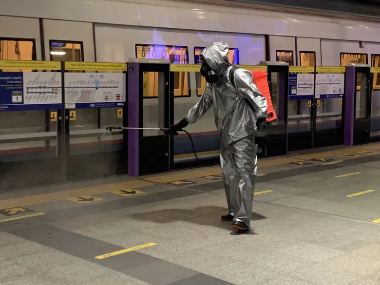 BEM ร่วมกับกองทัพบก Big Cleaning สร้างความเชื่อมั่นใช้รถไฟฟ้า MRT