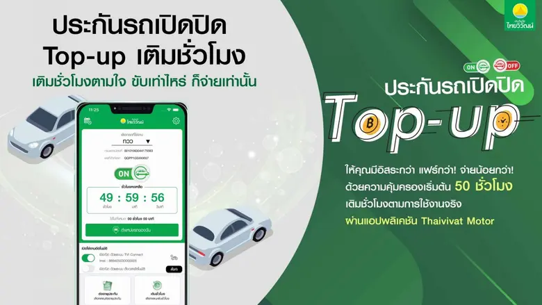 ไทยวิวัฒน์ ต่อยอดความสำเร็จประกันรถเปิดปิ...