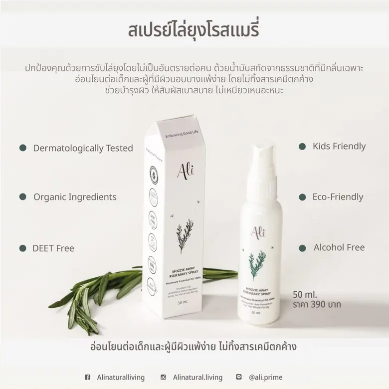 “อัลลี่” (Ali) ผลิตภัณฑ์ธรรมชาติด้านการดู...