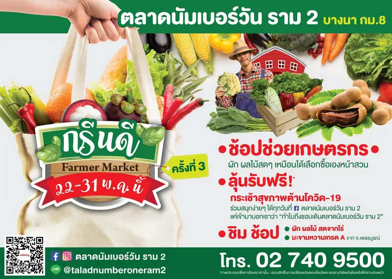 …ตลาดนัมเบอร์วัน ราม 2 บางนา กม.8 แหล่งกิ...