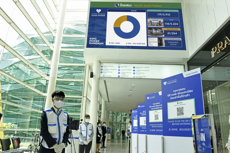 คิง เพาเวอร์ บริหารจัดการจำนวนผู้เข้าใช้บริการผ่าน Innovative Real Time Dashboard