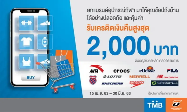 บัตรเครดิตทีเอ็มบี บัตรเครดิตธนชาต เอาใจสายกีฬา เมื...