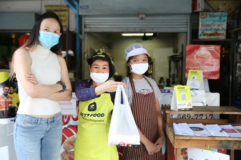 GET เปิดโครงการ “แบ่งสุขเพื่อทุกพาร์ทเนอร์” ด้วยการสนับสนุนจาก Gojek เพื่อช่วยเหลือพาร์ทเนอร์คนขับและร้านอาหารที่ได้รับผลกระทบจากโควิด-19