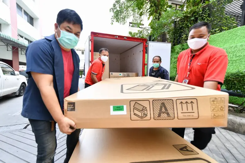 ไปรษณีย์ไทย ขอบคุณพลังน้ำใจคนไทย ส่งหน้ากากอนามัยและอุปกรณ์ทางการแพทย์ถึงโรงพยาบาลทั่วประเทศ ผ่านโครงการ “ส่งความห่วงใย ส่งให้ สู้ภัย COVID-19”