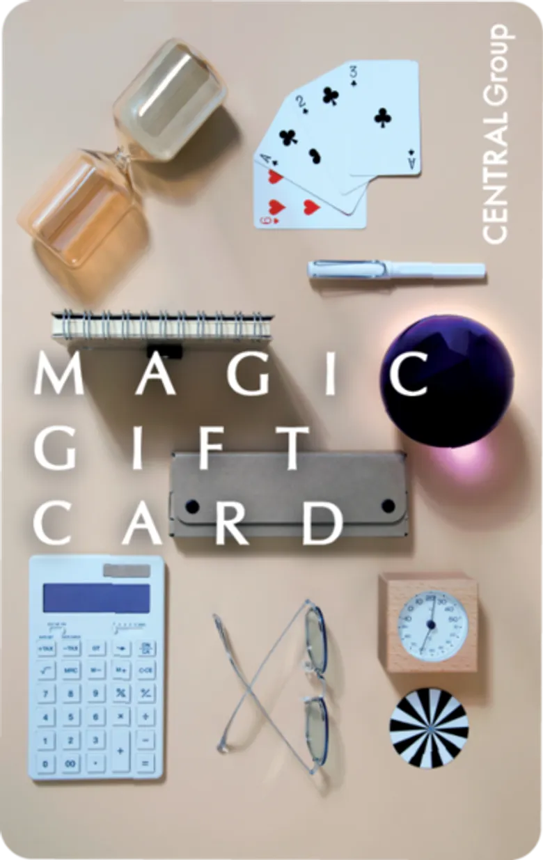 กลุ่มเซ็นทรัล เขย่าวงการบัตรของขวัญ เปิดตัวแคมเปญ “Magic Gift Card” ในคอนเซ็ปต์ Every Gift, Magic Gift Card ทุกของขวัญถูกใจ ในบัตรเดียว