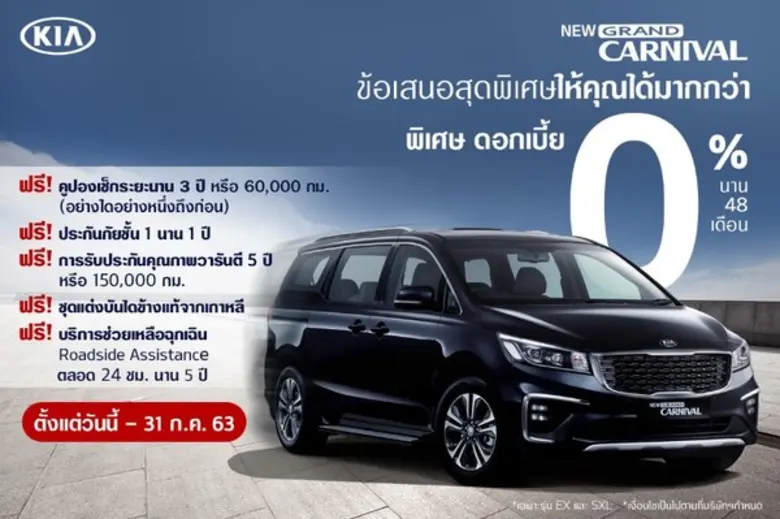 เกีย ส่งแคมเปญสู้ตลาดหลังโควิด มอบข้อเสนอสุดพิเศษ