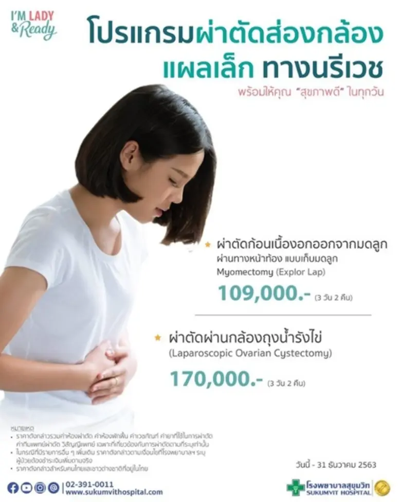 หากคุณมีอาการเหล่านี้ 1.ปวดท้องประจำเดือน...