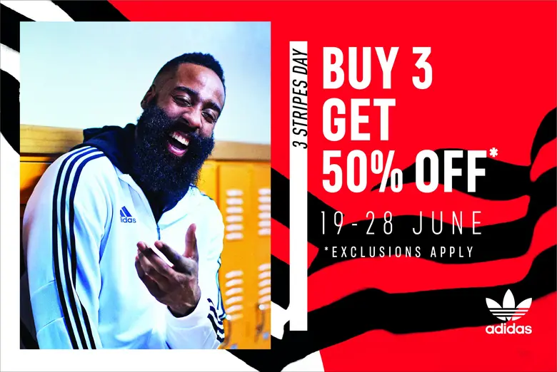 อาดิดาส จัดแคมเปญ 3 STRIPES DAY มอบโปรโมช...