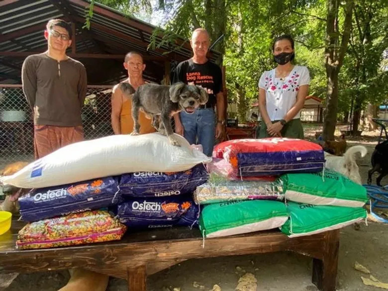 TSPCA จัดโครงการ สะพานบุญเพื่อสัตว์ สู้ภัยโควิด-19