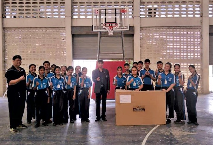 โครงการ “Mono Basketball Dream ปลุกฝันยัด...