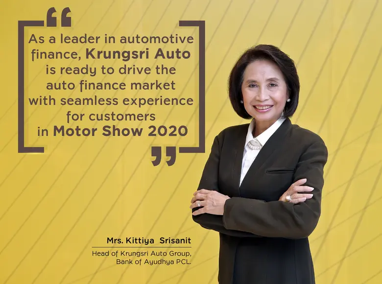 Krungsri Auto gears up for Motor Show 2020