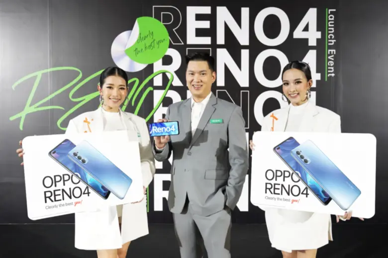 ออปโป้เปิดตัว “OPPO Reno4” อย่างเป็นทางกา...