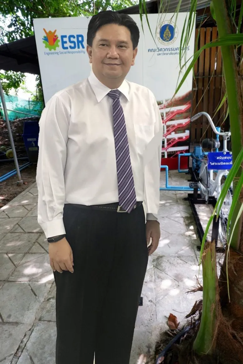 วิศวะมหิดลพัฒนาแหล่งเรียนรู้ระบบเติมอากาศบ่อเลี้ยงปลา และหมุนเวียนน้ำ ณ รร. บ้านหอมเกร็ด