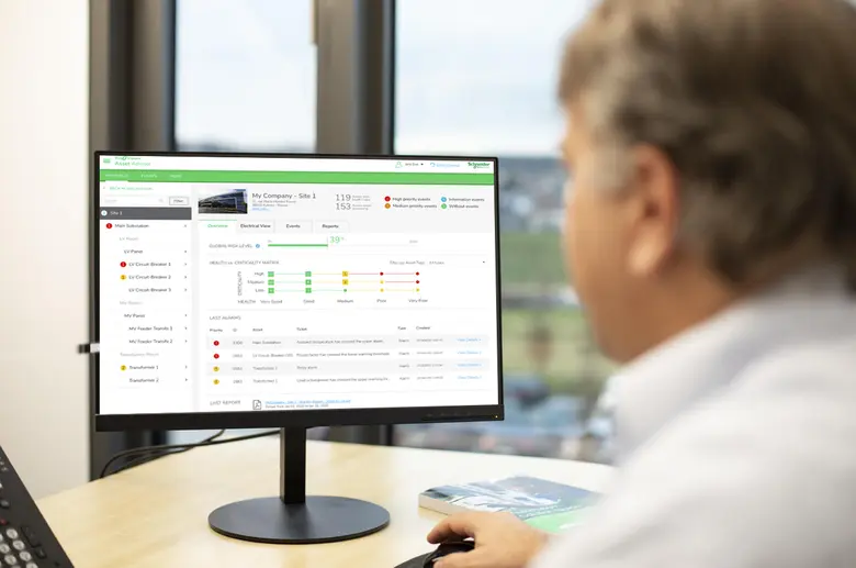 EcoStruxure Asset Advisor แอปพลิเคชันผู้ช...