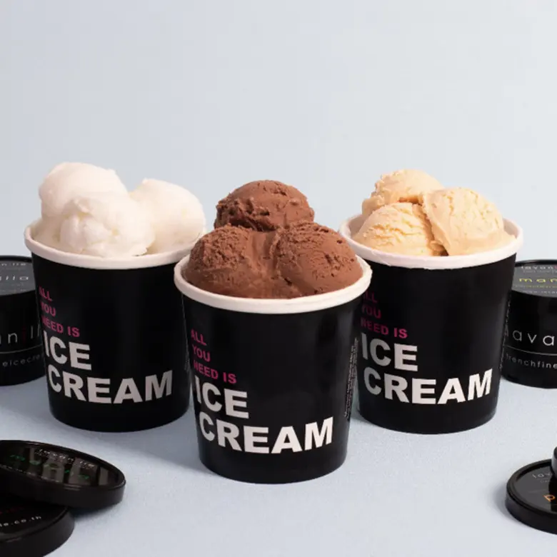 RICH AND REFRESHING! Indulge yourself with the new, delighting, French-style ice cream flavors from La Vanille.