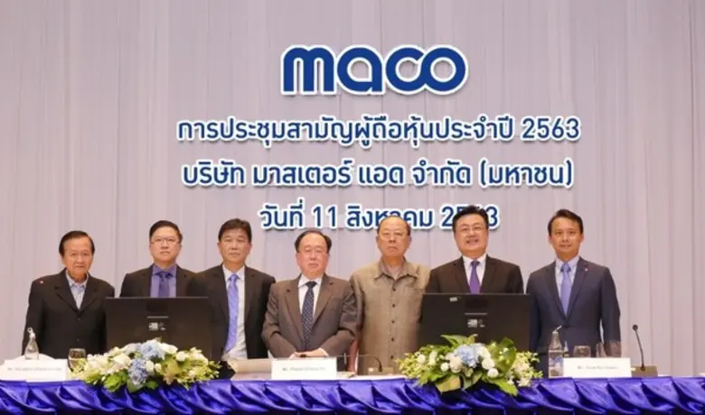 MACO จัดประชุมสามัญผู้ถือหุ้นประจำปี 2563 ตามมาตราการป้องกัน COVID-19