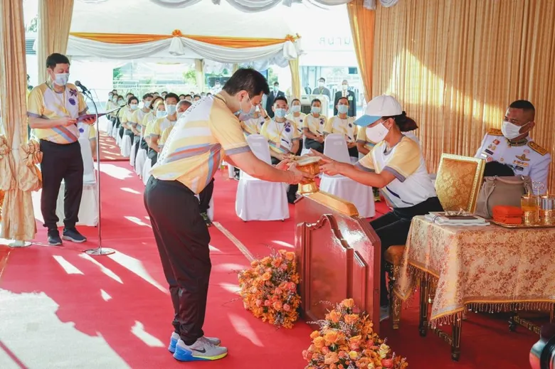 สมเด็จพระเจ้าลูกเธอ เจ้าฟ้าพัชรกิติยาภาฯ เสด็จมาทรงเปิดสถานออกกำลังกายกลางแจ้ง ภายในสนามลู่ปั่นจักรยาน “เจริญสุขมงคลจิต”