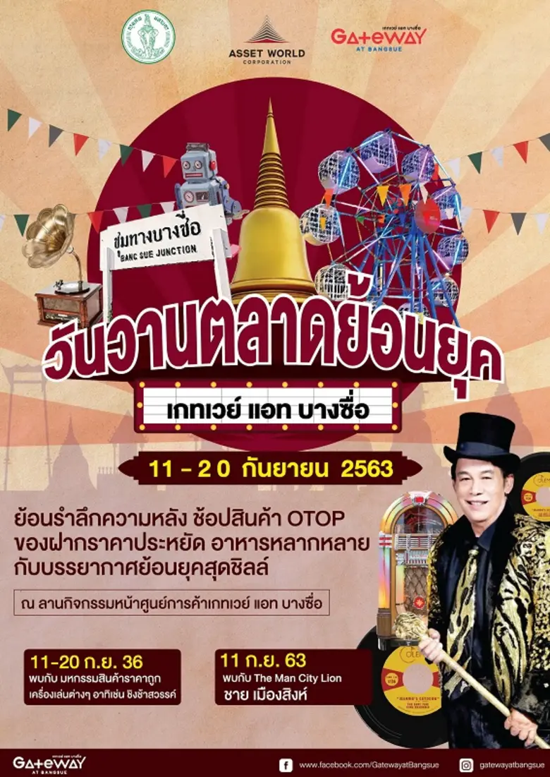 ศูนย์การค้าเกทเวย์ แอท บางซื่อ ภายใต้การบ...