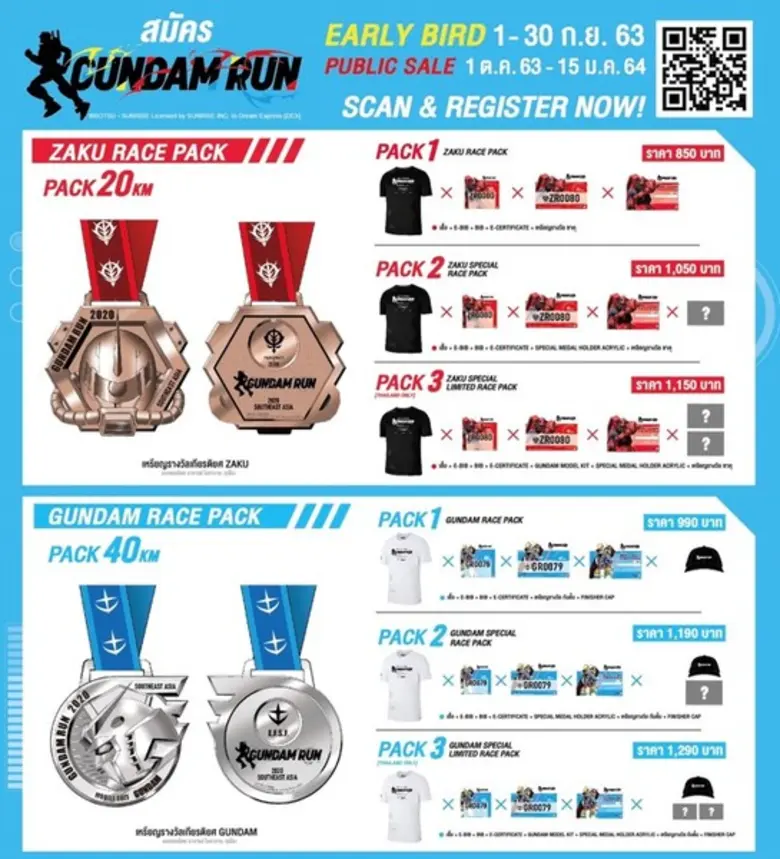 GUNDAM RUN ชีวิตไม่หยุดนิ่ง ออกไปวิ่งให้สุดใจ