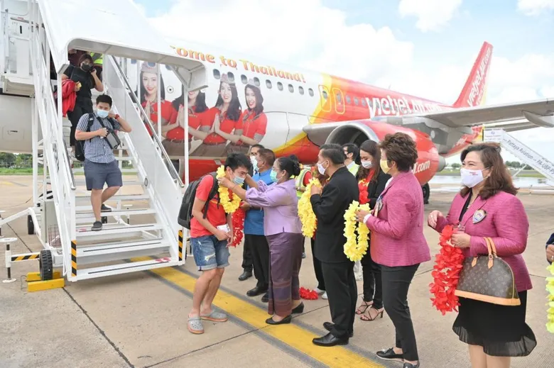 สายการบินไทยเวียตเจ็ทเปิดเที่ยวบินปฐมฤกษ์ “สุวรรณภูมิ-อุบลราชธานี” จัดโปรฯตั๋วเริ่มต้น 0 บาท