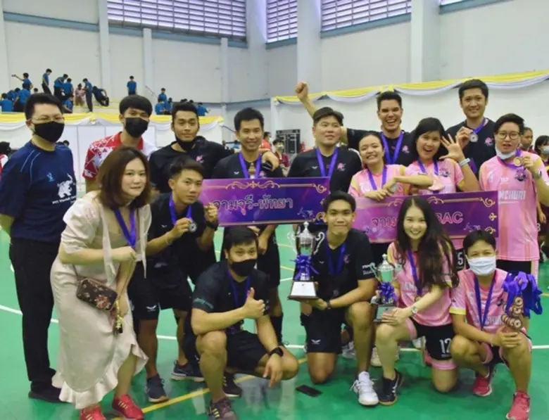 ทีมลุ้นอันดับหนึ่งจามจุรี-พัทยา คว้ารองชนะเลิศอันดับหนึ่งในการแข่งขัน พีทีที ฟลอร์บอล ชิงชนะเลิศแห่งประเทศไทย ประจำปี 2563