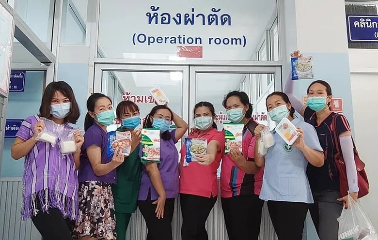 ซีพีเอฟ ส่งอาหารปลอดภัย-มอบกำลังใจ แก่แพทย์พยาบาล 5 รพ.ชายแดน จ.ตาก