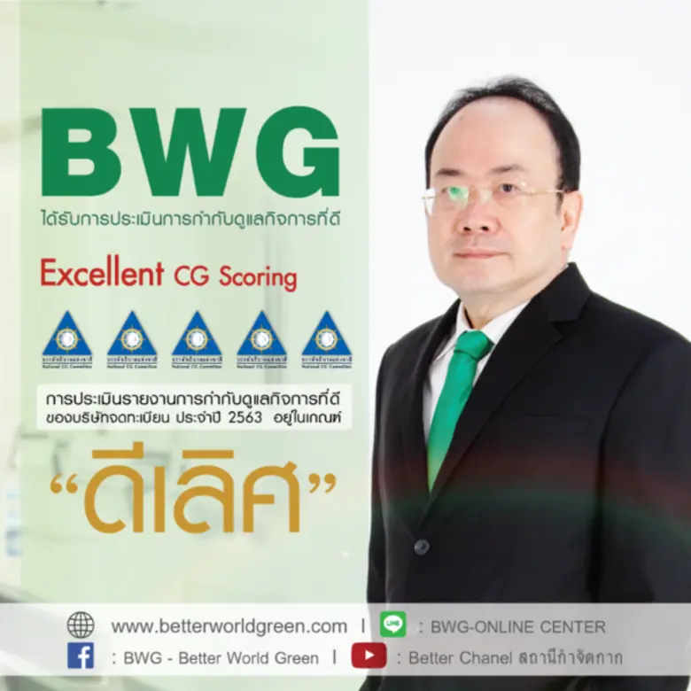 บริษัทเบตเตอร์ เวิลด์ กรีน จำกัด (มหาชน) ...