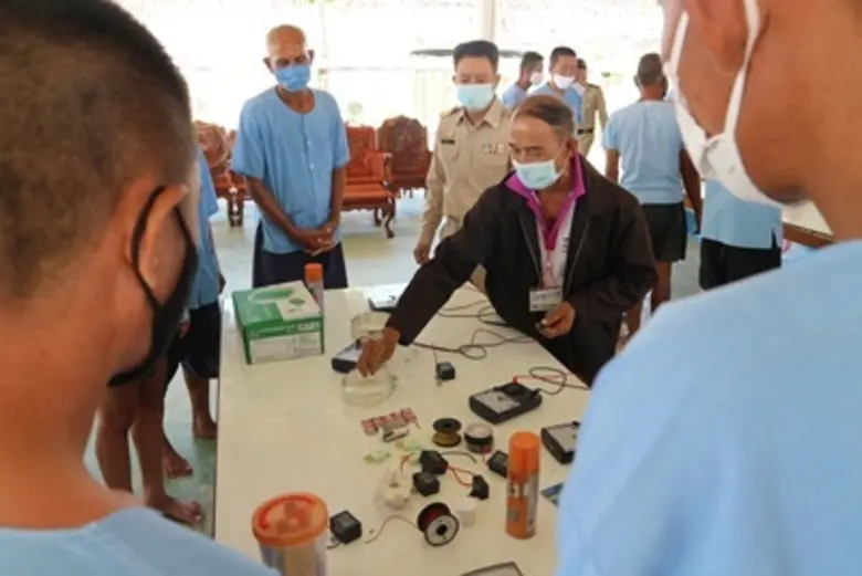 พัฒนาฝีมือแรงงานหนองคาย จัดฝึกอาชีพสนองโครงการโคกหนองนาแห่งน้ำใจ และความหวัง กรมราชทัณฑ์