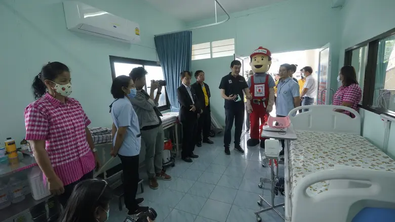 ไทวัสดุ มุ่งพัฒนาสังคมในชุมชน จัดโครงการ "รวมหัวใจให้บ้านเกิด" ส่งมอบความห่วงใย ปรับปรุงโรงพยาบาลในพื้นที่ตั้งสาขา จ.สระบุรี