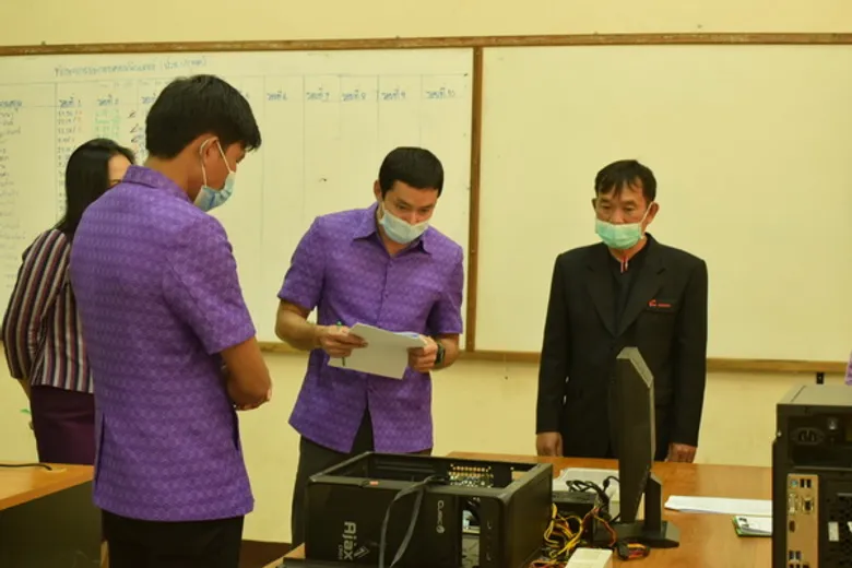 สนพ.อำนาจเจริญ ตรวจความพร้อมศูนย์ทดสอบฯ
