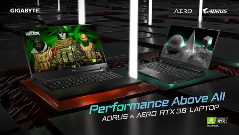 GIGABYTE เปิดตัวโน้ตบุ๊กใหม่ทั้งหมด 7 รุ่...