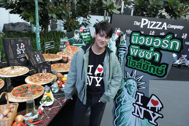 เปิดตัว "ไอซ์-พาริส" แบรนด์แอมบาสเดอร์ป้ายแดง ของ นิวยอร์ก พิซซ่า
