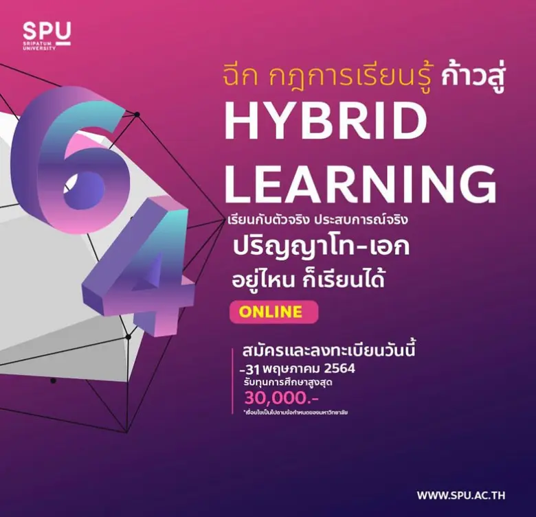 หลักสูตรปริญญาโท-เอก มหาวิทยาลัยศรีปทุม G...