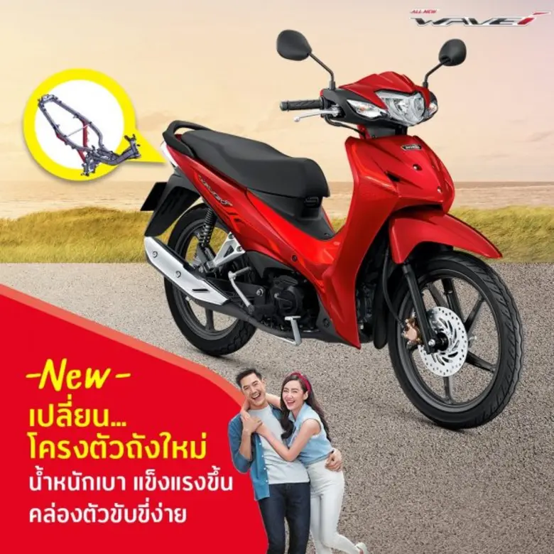 เจาะลึก 5 จุดเปลี่ยน All New Honda Wave110i ดีกว่าเดิมอย่างไร