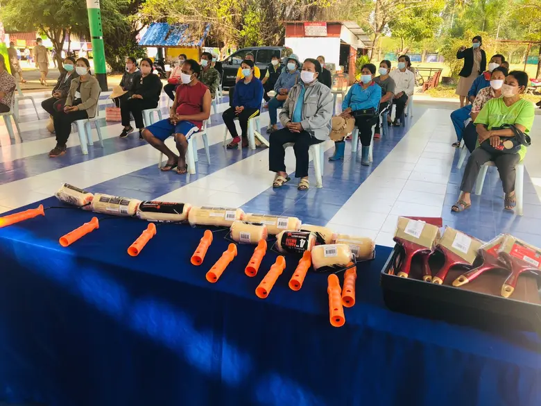 สนพ.หนองคาย จัดฝึกช่างสีอาคารรองรับการขยายตัวในพื้นที่เศรษฐกิจพิเศษ