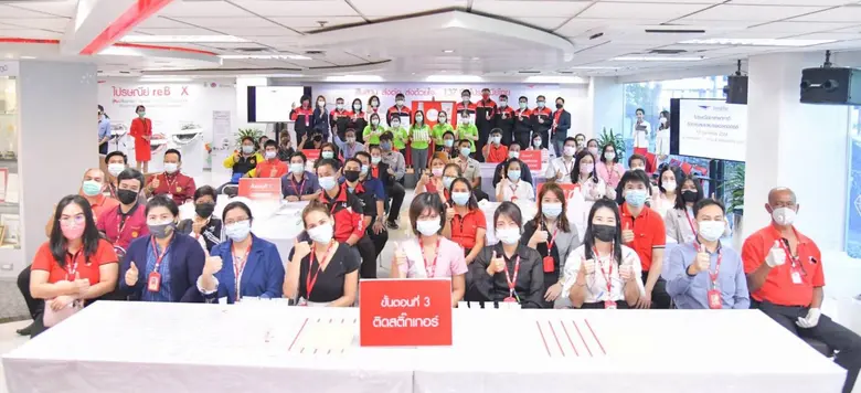 ไปรษณีย์ไทย ผลิตเจล-สเปรย์แอลกอฮอล์ 5,000 ขวด แจกจ่ายประชาชนเขตหลักสี่ บุรุษไปรษณีย์ เจ้าหน้าที่ในพื้นที่เสี่ยง ป้องกันการติดเชื้อ COVID-19