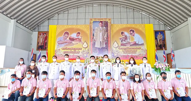 สำนักงานพัฒนาฝีมือแรงงานสมุทรสงคราม จัดพิ...